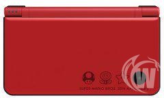 DSi XL Console - Red Mario Anniversary